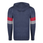 Ollie Knitwear Jacket // Indigo (XL)