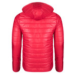 Jamie Winter Coat // Red (L)