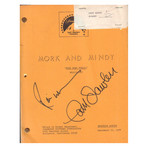 Mork And Mindy // Original Set-Used Script // Robin Williams + Pam Dawber