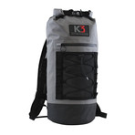 Storm Waterproof Backpack // 20 Liter // Gray