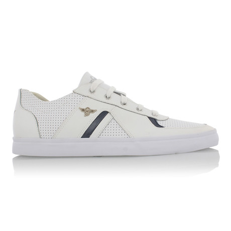 Milano 2 XVI Sneaker // White + Navy (US: 7.5)