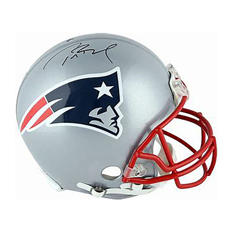 New England Patriots // Signed Full Size Helmet // Tom Brady