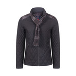 Paul Leather Jacket // Brown Tafta (XL)