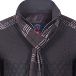 Paul Leather Jacket // Brown Tafta (S)