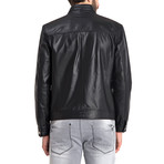 Harrison Leather Jacket // Black (3XL)