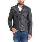 Sebastian Leather Jacket // Gray (2XL)