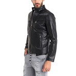 Zeil Leather Jacket // Black (2XL)