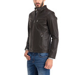 Zeil Leather Jacket // Brown (M)