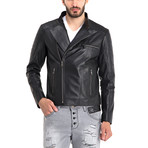 Stan Leather Jacket // Black (XL)