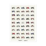 MOTOS // L'affiche qui met les gaz!