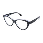 BA5026 Optical Frames // Black + Crystal