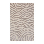 Tribeca Hand-Tufted Bamboo Silk & Wool Area Rug // Beige (5' x 8')