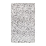 Tribeca Hand-Woven Shaggy Area Rug // Gray (5' x 8')