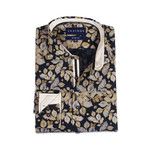 Dark Brush Button-Up // Foliage (M)