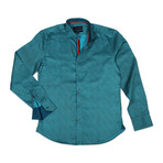 Thawed Ice Button-Up // Ice (M)
