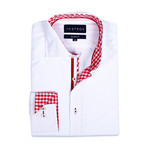 Rising Sun Button-Up // White (L)