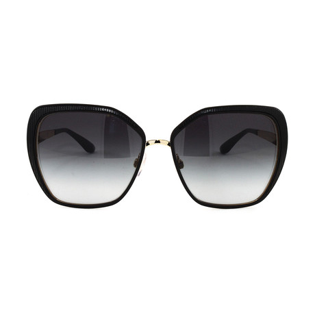 Women's DG2197 Sunglasses // Matte Black + Gold