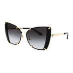 Women's DG2214 Sunglasses // Gold Black