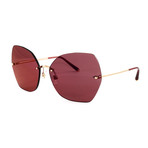 Women's DG2204 Sunglasses // Pink Gold