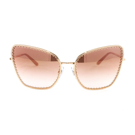 Women's DG2212 Sunglasses // Pink Gold