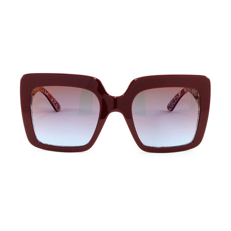 Women's DG4310 Sunglasses // Bordeaux + New Maiolica