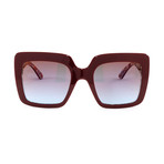 Women's DG4310 Sunglasses // Bordeaux + New Maiolica