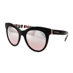 Women's DG4311 Sunglasses // Havana + Print Rose