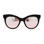 Women's DG4311 Sunglasses // Havana + Print Rose