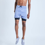 2 Dogs Shorts // Blue (M)