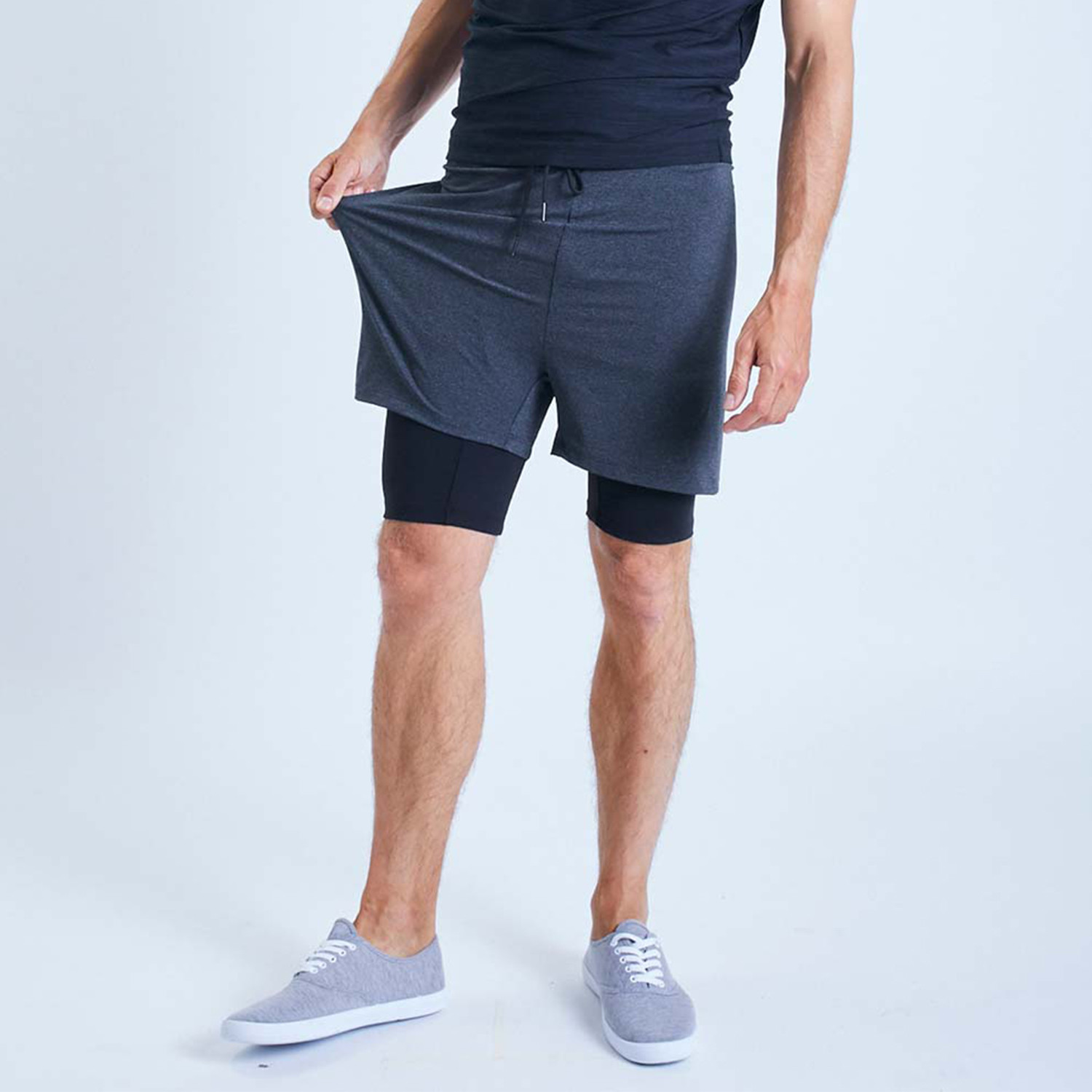 2 Dogs Shorts // Graphite (M) - Ohmme - Touch of Modern