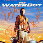 Water Boy // Adam Sandler + Henry Winkler + Kathy Bates Signed Mini Poster // Custom Frame
