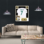 Cristiano Ronaldo // Signed Real Madrid Jersey // Museum Frame (Signed Jersey + Museum Frame)