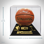 Lebron James // Signed Basketball // Custom Museum Display (Signed Basketball Only)