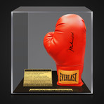 Muhammad Ali // Signed Boxing Glove // Custom Museum Display (Signed Glove Only)