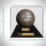 Pelé // Signed Vintage Soccer Ball // Custom Museum Display (Signed Soccer Ball Only)