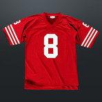 Steve Young // Signed Custom Jersey // Museum Frame (Signed Jersey Only)
