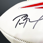 Tom Brady // Signed Full Size New England Patriots Football // Custom Museum Display (Signed Football Only)