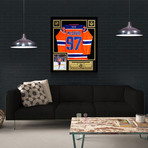 Connor McDavid // Signed Edmonton Oilers Jersey // Museum Frame (Signed Jersey Only)