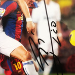 Messi vs Ronaldo // Signed Photo // Custom Frame