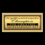 Muhammad Ali Signed Photo // Custom Frame