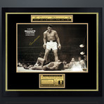 Muhammad Ali Signed Poster // Custom Frame