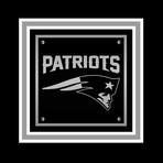 Tom Brady // Signed New England Patriots White jersey // custom frame (Signed Jersey + Museum Frame)