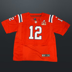 Tom Brady // Signed New England Patriots Red jersey (Signed Jersey Only)