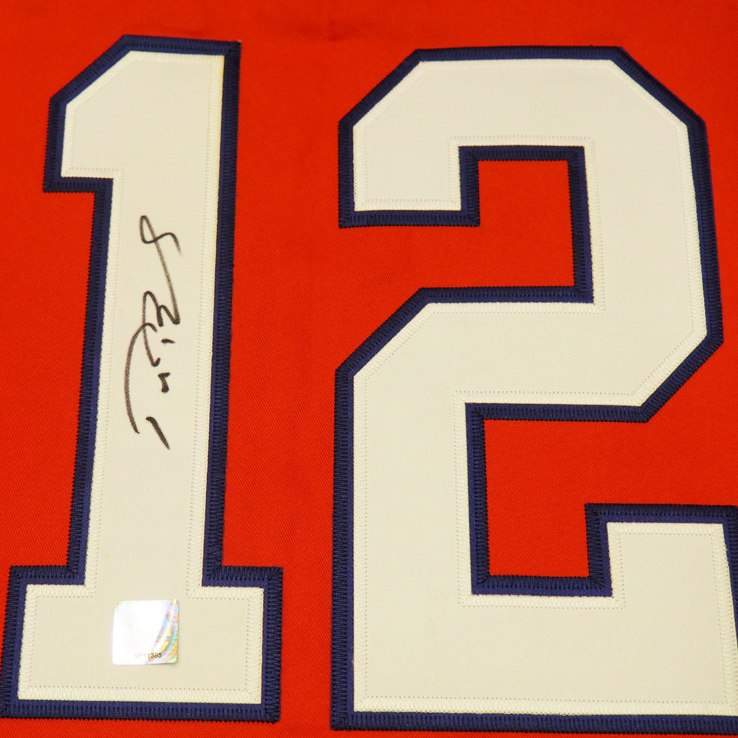 Tom Brady // Signed New England Patriots Red jersey (Signed Jersey Only ...