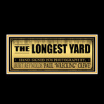 The Longest Yard 1974 // Burt Reynolds signed photo // custom frame