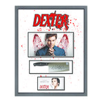 Signed + Framed Knife Collage // Dexter