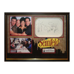Signed + Framed Tray Collage // Seinfeld