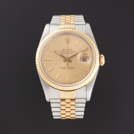 Rolex Datejust Two-Tone Automatic // 16233 // L Serial // Pre-Owned