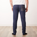 Farmer's Market Knit Pants // Navy (XL)