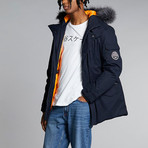 Tethra Mountain Parka Jacket // Navy (XL)